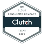 7tech's Top Cloud Consulting Company Stamp By Clutch 2025.