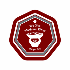 Badger Grit Honey Badge.