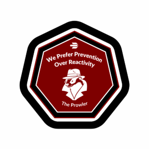 The Prowler Honey Badge.