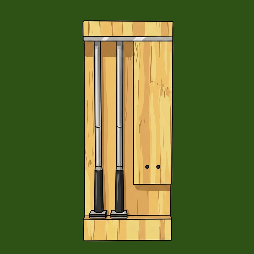 Illustration of meat thermometer.