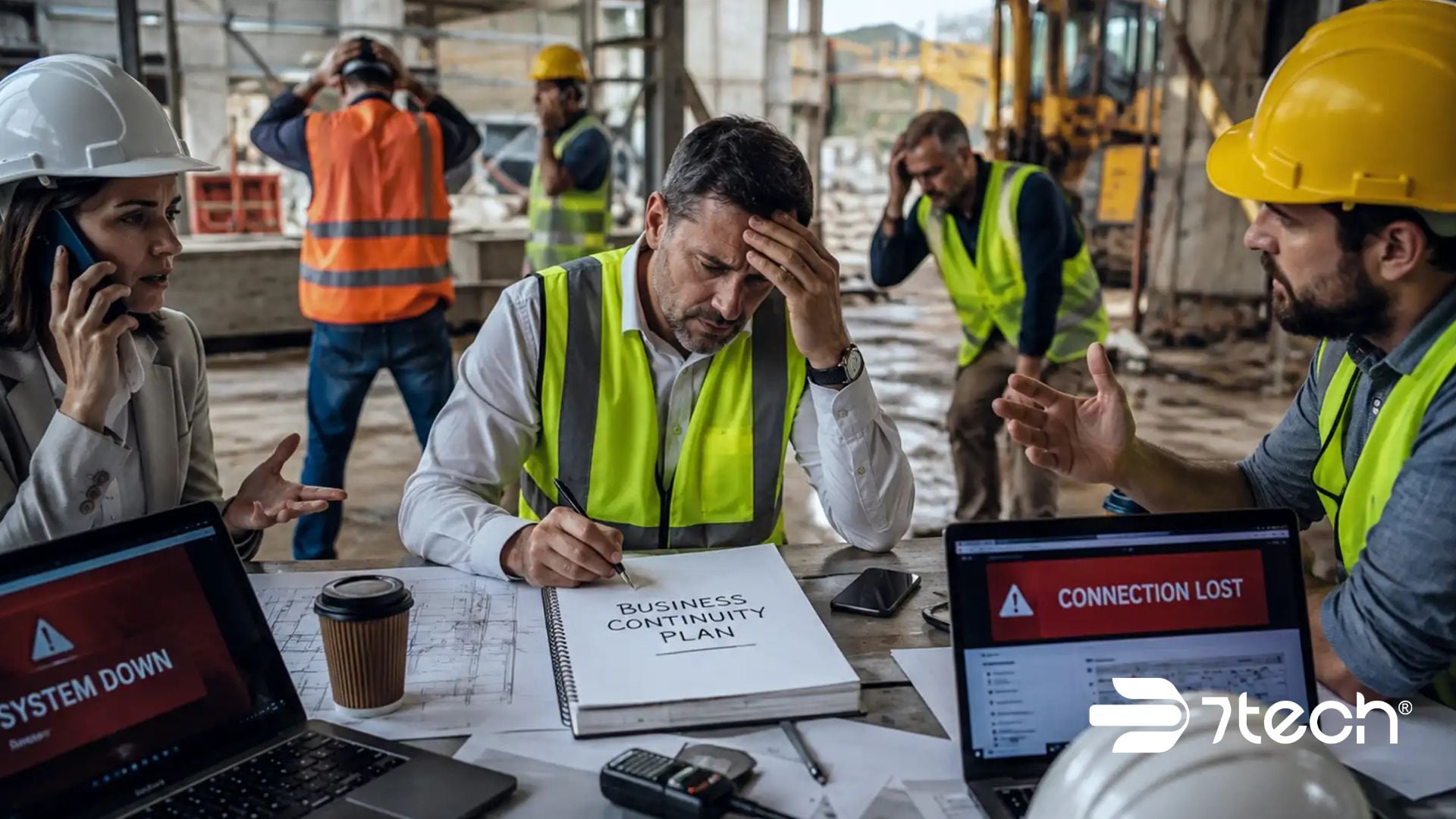 Business continuity planning for construction during a disruption