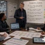 5 Preparedness Questions Every Manufacturing Leadership Team Should Ask Manufacturing leaders reviewing questions manufacturing leaders should ask about preparedness for business continuity and disaster recovery.