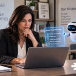 5 Ways Nonprofits Can Use AI for Disaster Preparedness Planning Nonprofit leader using AI for disaster preparedness planning