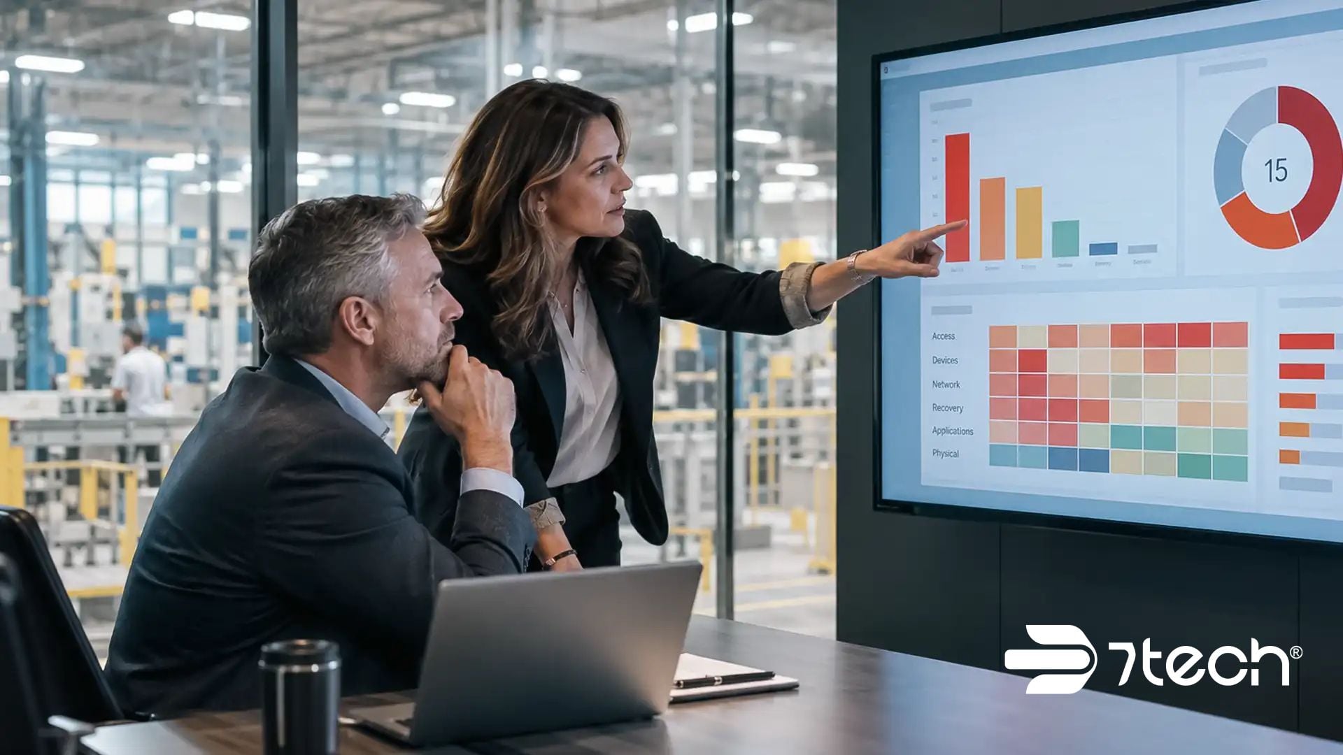 Leaders review manufacturing IT audits.