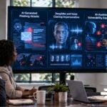 3 Common AI-Powered Cybersecurity Threats That Could Disrupt Your Nonprofit's Mission Nonprofit leaders reviewing AI cyber threats